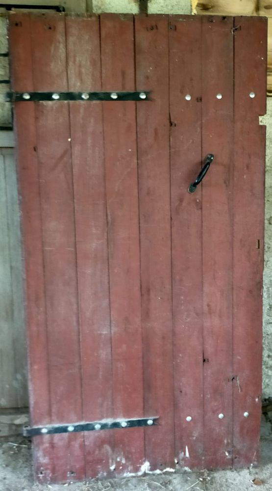 Ancienne porte en ch�ne 10 Xirocourt (54)
