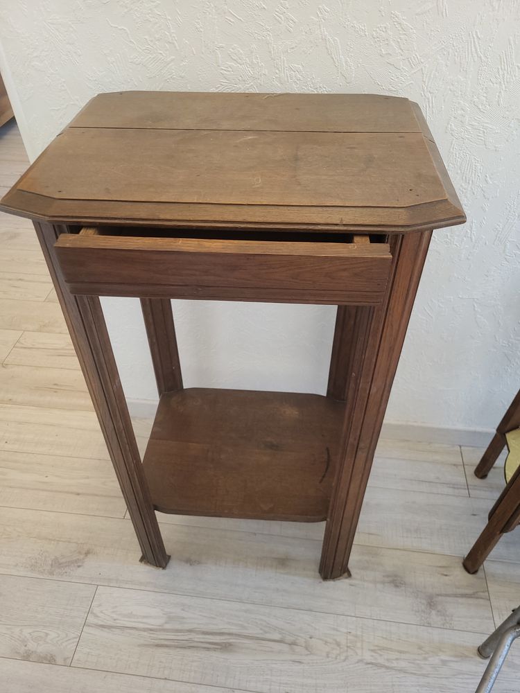 Ancienne servante en ch�ne massif 10 Marly (57)