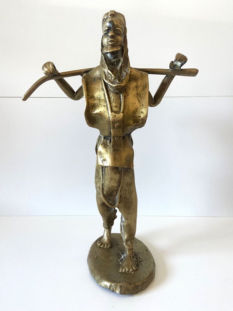 Ancienne Statuette Sujet Figurine Art Africain Ethnie Mossi 150 Hyeres Plage (83)