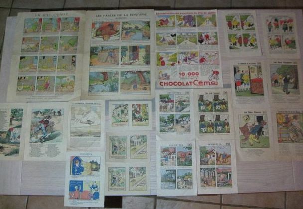 Anciennes Affiches et Affichettes Pub 37 Brem-sur-Mer (85)