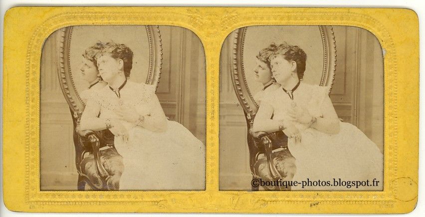 Anciennes Photographies St�r�oscopiques Vue St�r�os 1 Loches (37)