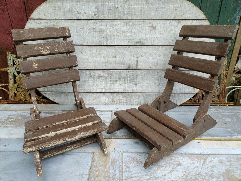 Anciennes Si�ges de Cano� Kayak Carr�s de Canotier D�but XX� 55 Loches (37)