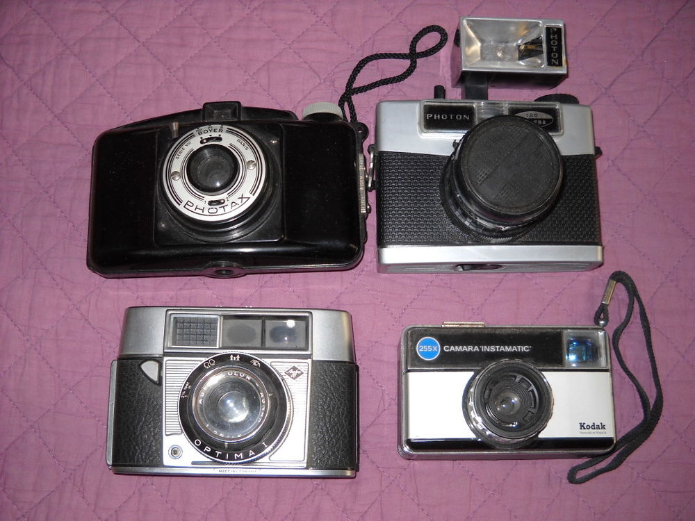  4 anciens appareils photos 0 Lézan (30)