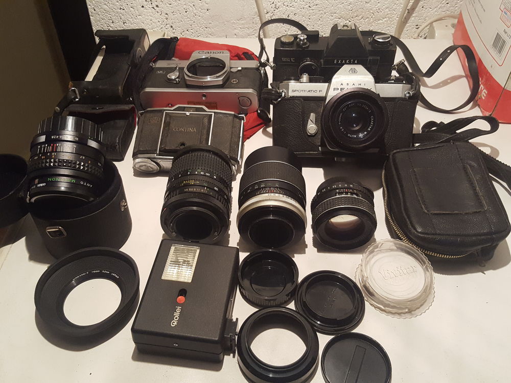 ANCIENS APPAREILS PHOTOS + ACCESSOIRES 1 Mulhouse (68)