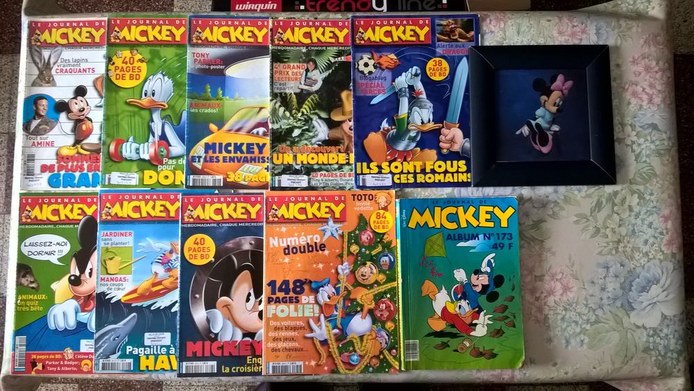 Anciens journaux de MICKEY 16 Flers-en-Escrebieux (59)