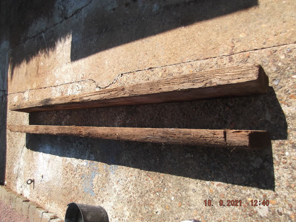 2 anciens madriers 30 Senlis (60)