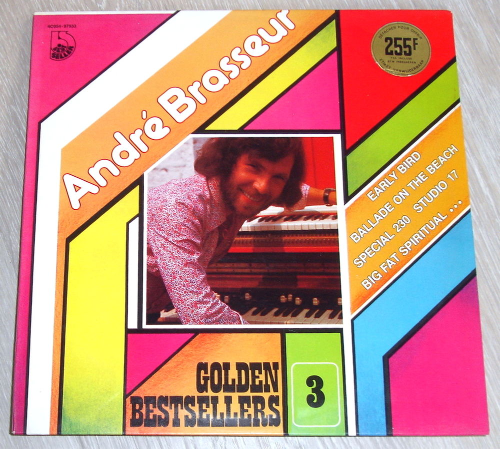 ANDR� BRASSEUR -33t- GOLDEN BESTSELLERS - EARLY BIRD - Belg. 6 Roncq (59)