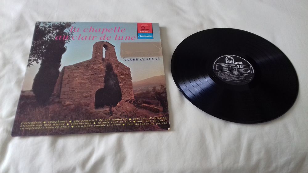 ANDRE CLAVEAU, VINYLE 33 TOURS 5 �ragny (95)