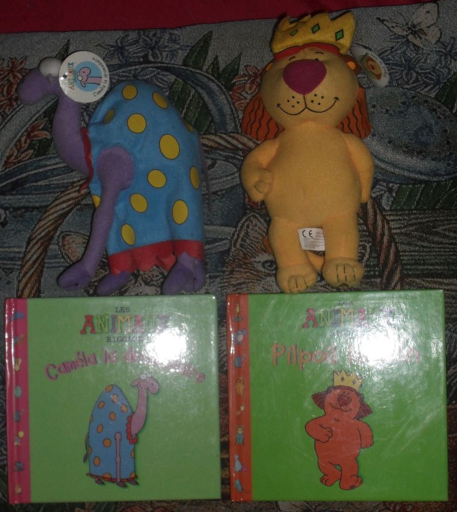 Lot de 2 Animaux Rigolos Livres + Peluches + Poster 15 Montreuil (93)