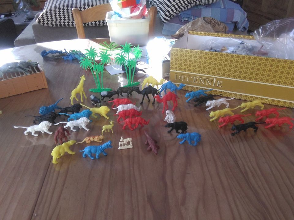 ANIMAUX SAUVAGES EN PLASTIQUE ann�es 70/80 baisse du prix 9� 9 Amiens (80)