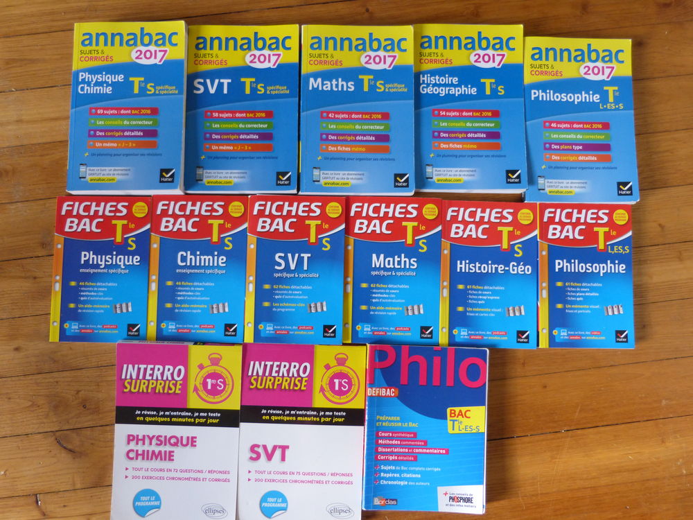 Annabac et livres de r�vision � donner 0 Nantes (44)