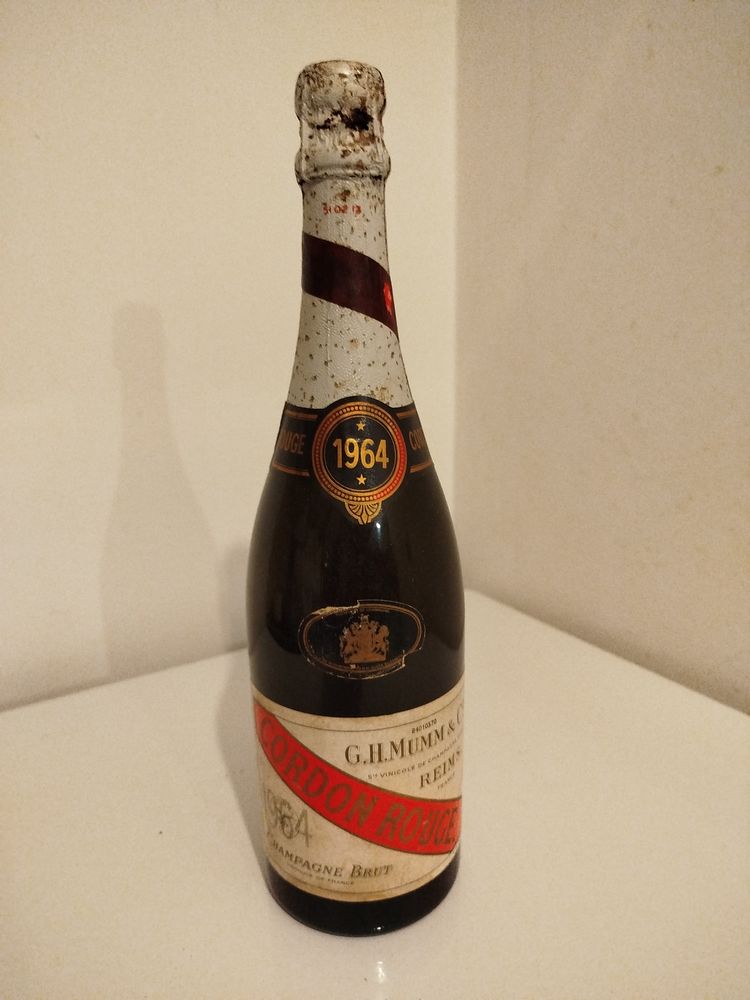 Ann�e 1964. Champagne mumm Cordon Rouge 45 Noisy-le-Grand (93)