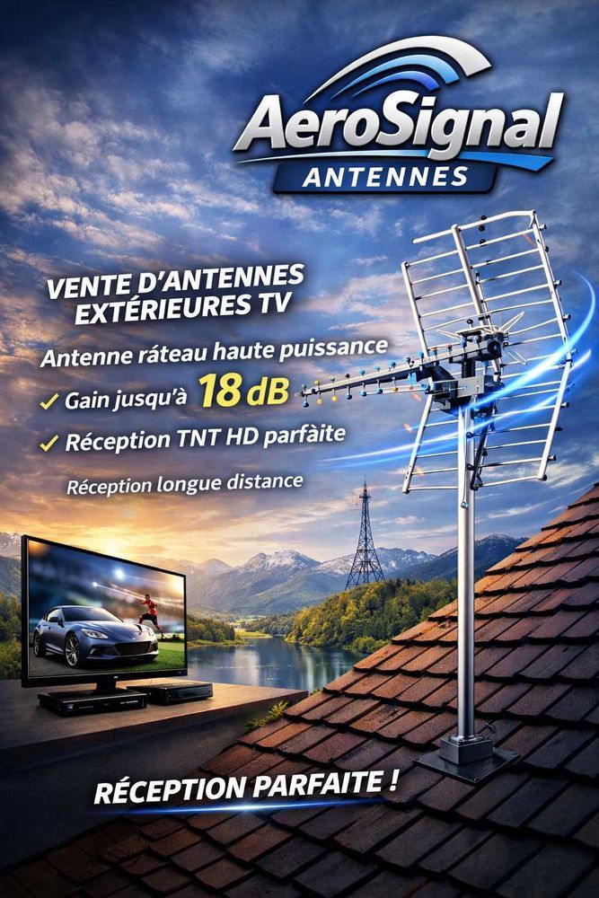 ANTENNE EXTERIEUR TV TOITURES 95 Guebwiller (68)