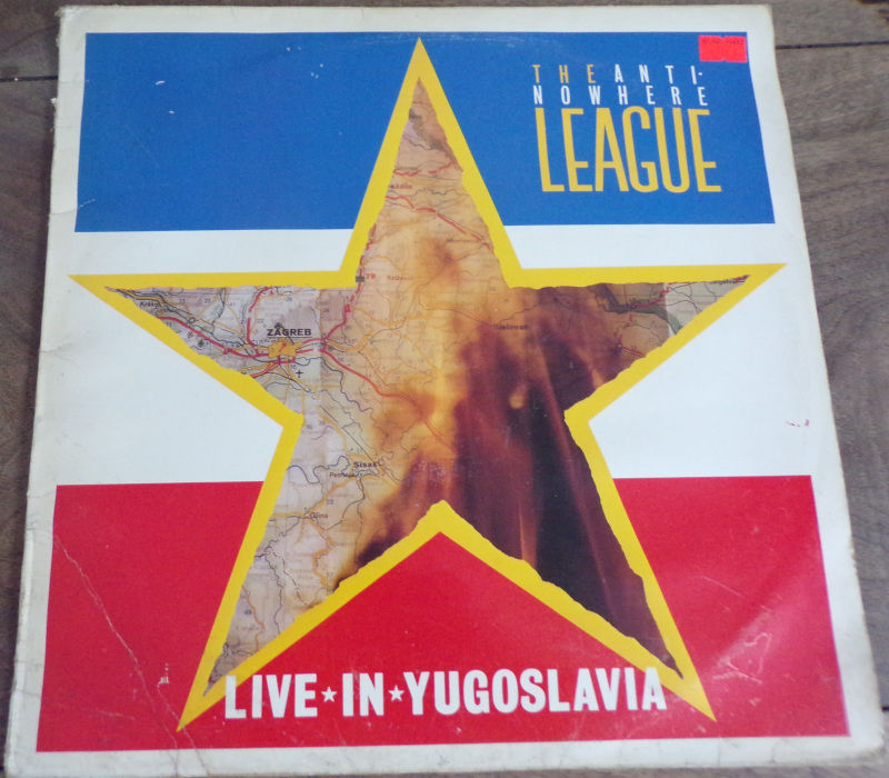 The anti-nowhere league live in Yugoslavia vinyle 13 Laval (53)