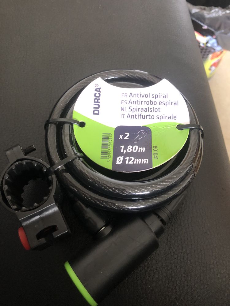 antivol durca Longueur 1M80 Diam�tre 12 mm 10 Brou-sur-Chantereine (77)