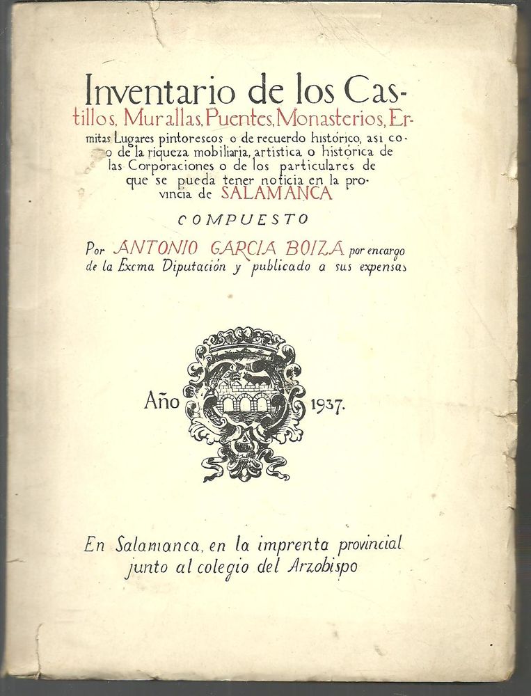 Antonio GARCIA BOIZA Inventario de los castillos, murallas, 10 Montauban (82)
