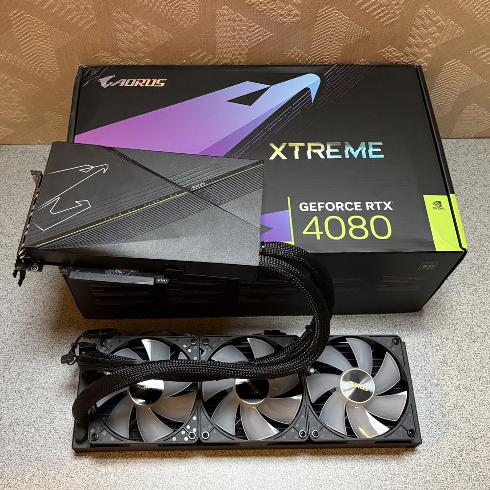Aorus GeForce RTX 4080 16GB Xtreme Waterforce 949 Troissy (51)