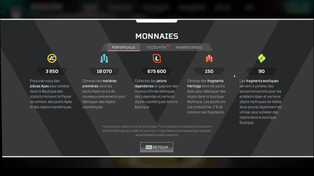 apex legends LVL 1600 0 Perpignan (66)