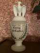 Pot d?apothicaire en céramique époque empire porcelaine « décors de Paris » 60 Chapareillan (38)