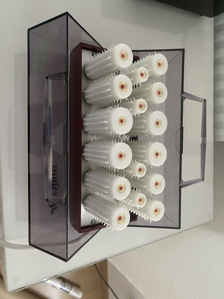 Appareil à Bigoudis Chauffants Carmen Curlers K20 Vintage - 600W, 20 Bigoudis, Occasion Très Bon état