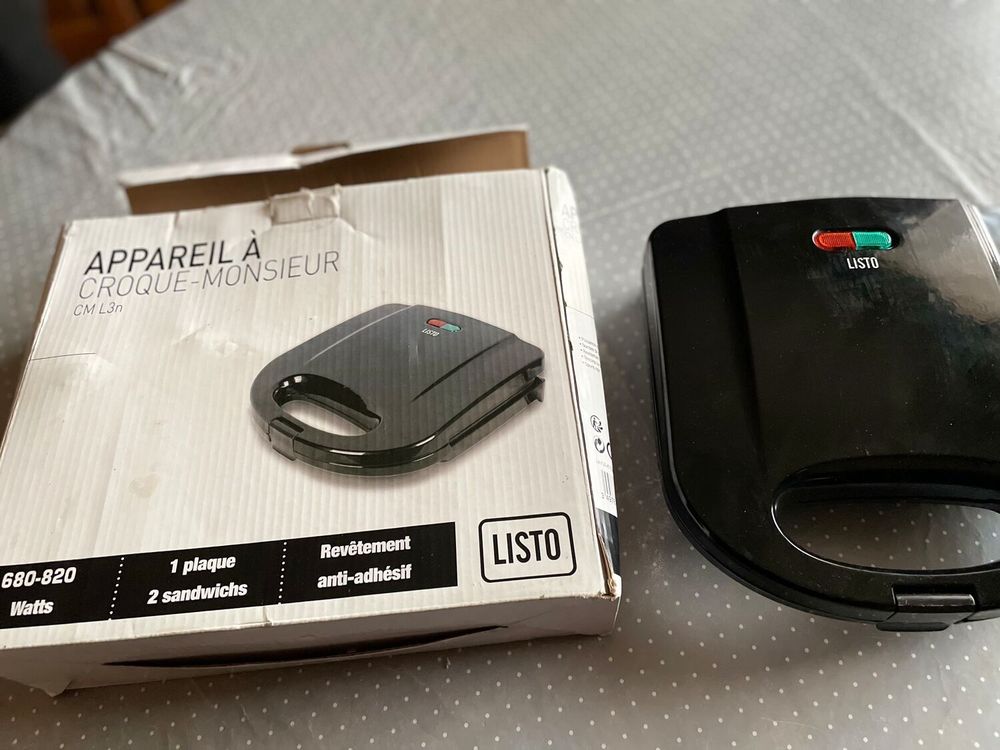 APPAREIL CROQUE MONSIEUR 4 La Chapelle-Saint-Luc (10)