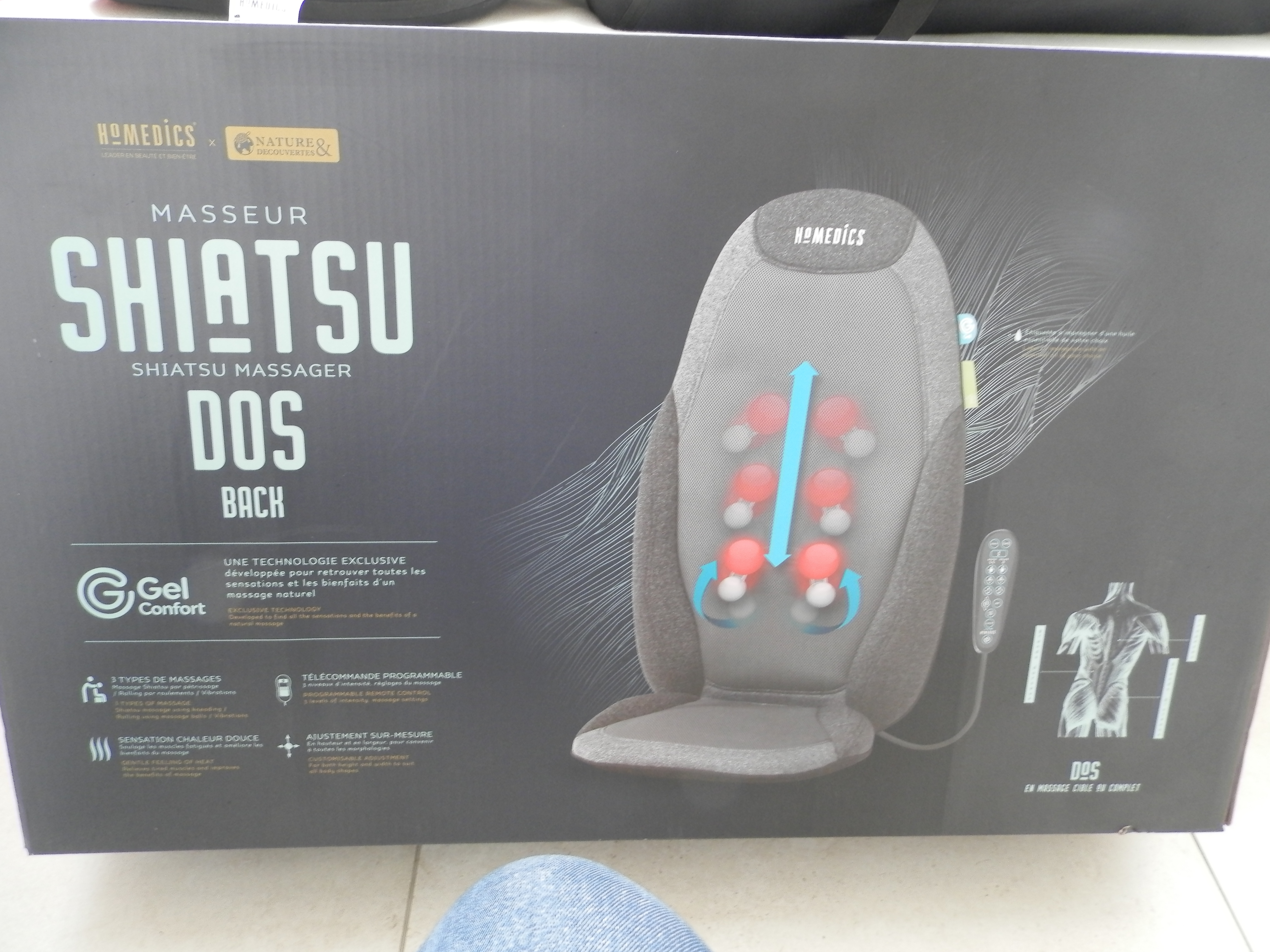 appareil de massage  pour le dos  comme neuf 49 P�rigny (17)