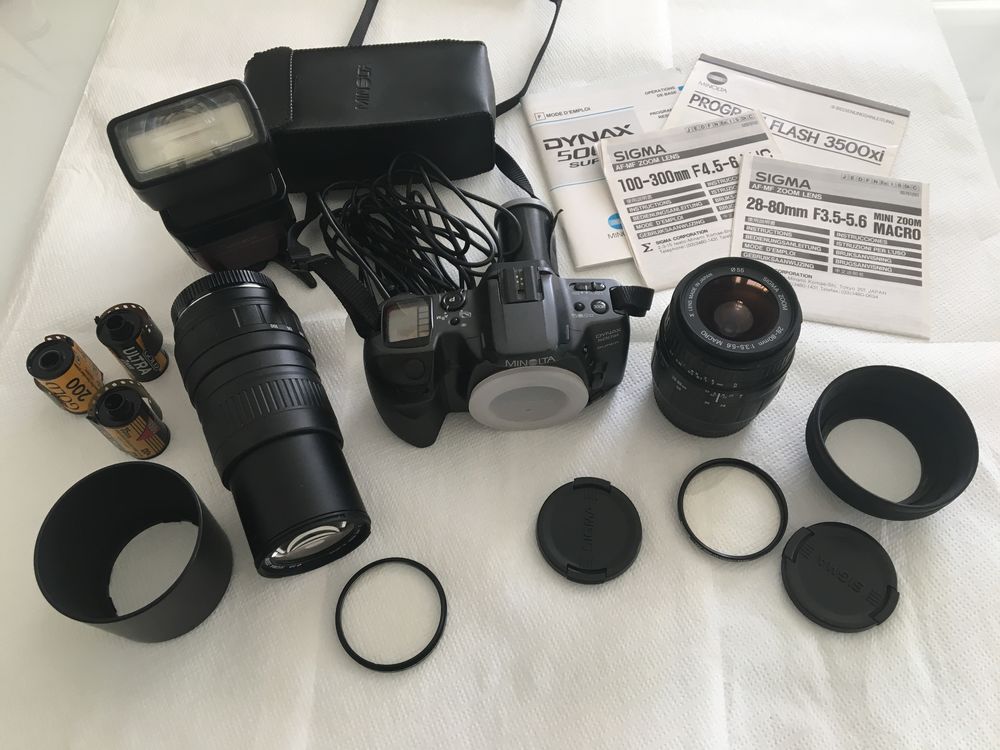 Appareil photo argentique MINOLTA Dinax 500si 0 Dreux (28)