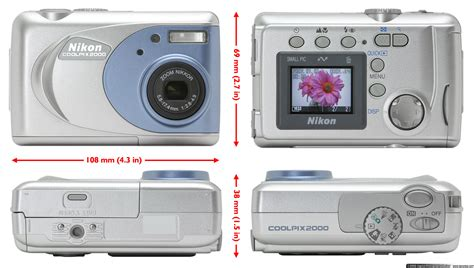 appareil Photo num�rique Nikon, Coolpix 2000 40 Clou� (86)