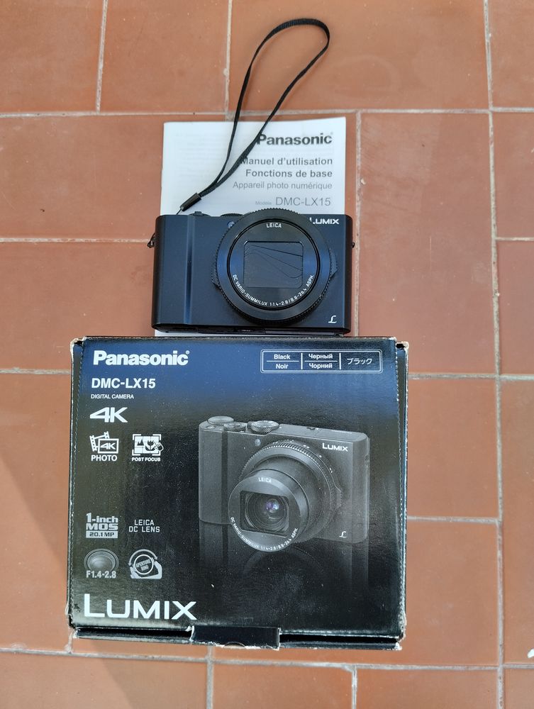 appareil photo Panasonic DMC-LX15 avec tr�pied. Neuf 369 Saint-Laurent-du-Var (06)