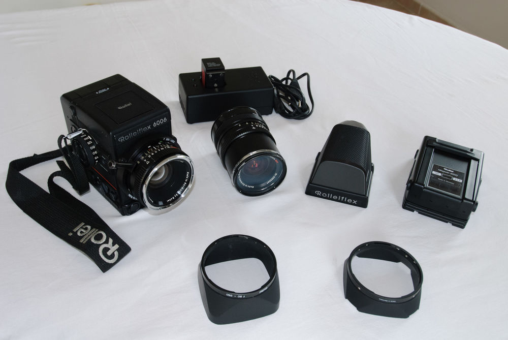 APPAREIL PHOTO ROLLEI 6006 +OBEJCTIF 80mm+OBJECTIF 50mm 800 Lauris (84)