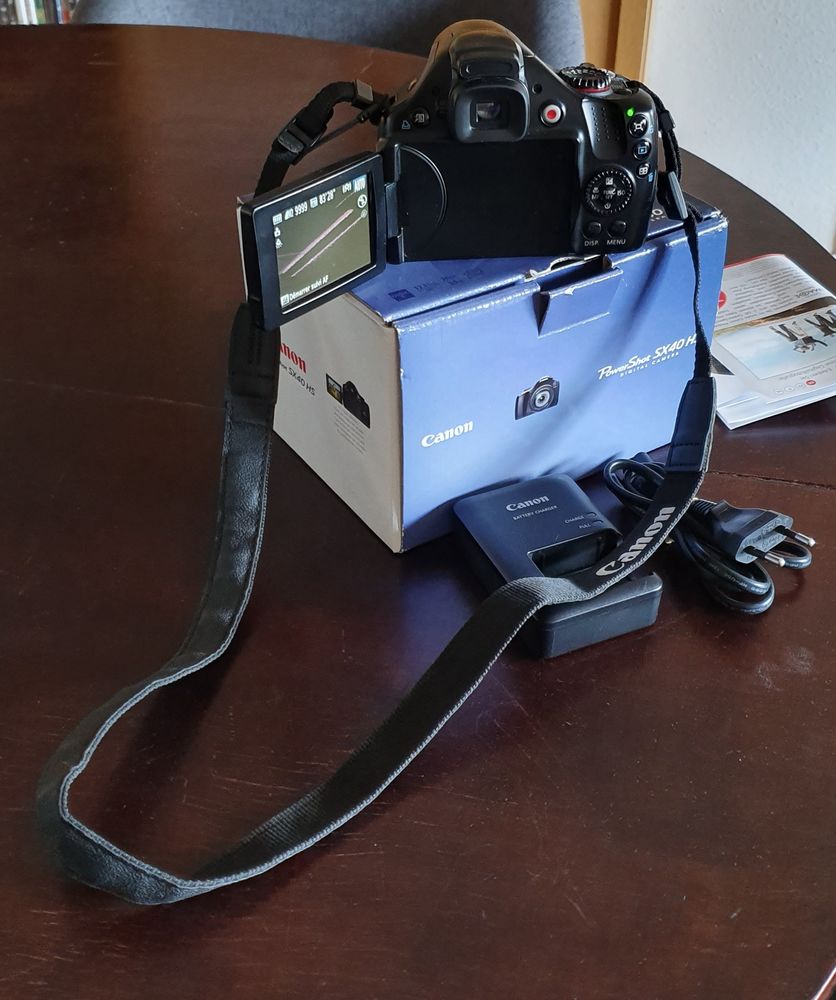 Appareil photos Canon Powershot SX 40 HS 100 Bordeaux (33)