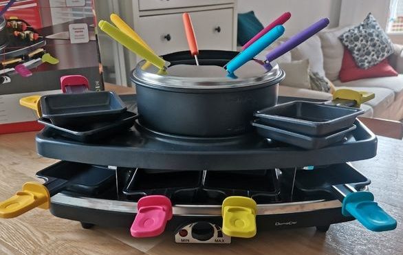 Appareil � raclette et fondue et grill DomoClip : pi�ces d�t 10 Beauchamp (95)