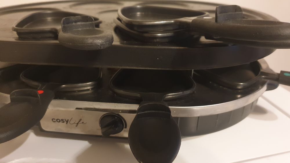 Appareil � Raclette et Mini Cr�pe pour 8 Personnes - Cosylif 20 Angers (49)