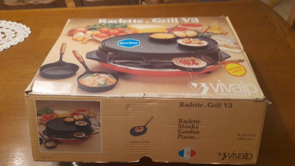Appareil � raclette. 40 Teloch� (72)