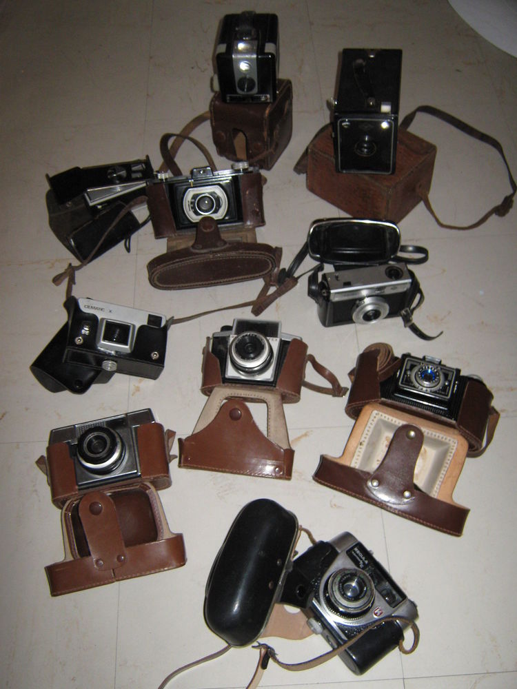 Lot appareils photos anciens 50 Saint-Fons (69)