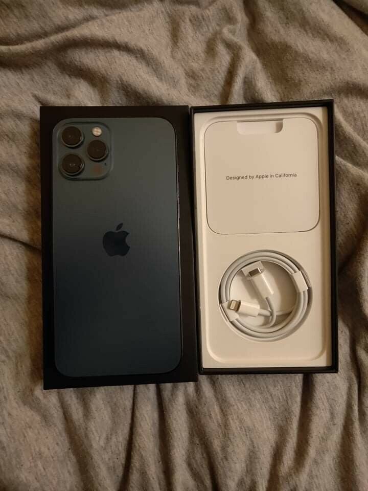 Apple iPhone 12 Pro Max - 256 Go - Bleu Pacifique 1193 Saint-�tienne (42)