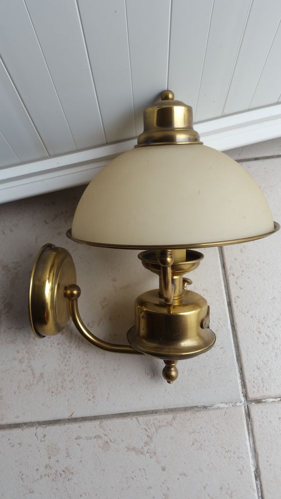 Applique marine J-P Ryckaert  en laiton 120 Challans (85)