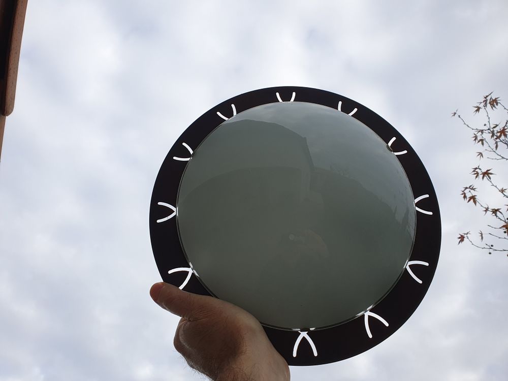 Applique 30 cm m�tal et verre 18 Castanet-Tolosan (31)