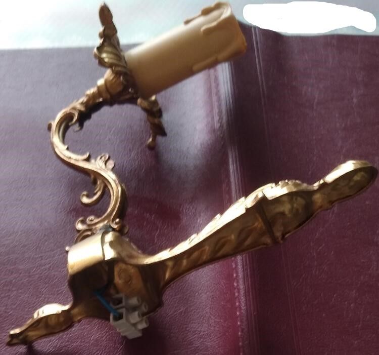 Applique murale en bronze dor� 15 Meximieux (01)