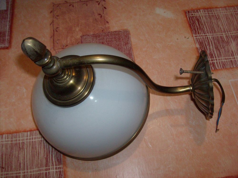 Applique murale en laiton 10 �vron (53)