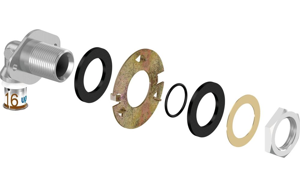 Applique murale multicouche � sertir S-Press Plus F Uponor  Diam�tre 16 30 Lens (62)