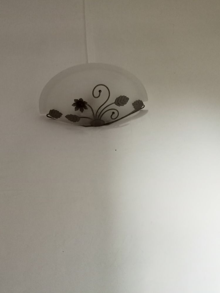 Applique murale verre et fer forg� 3 Fontaines-Saint-Martin (69)