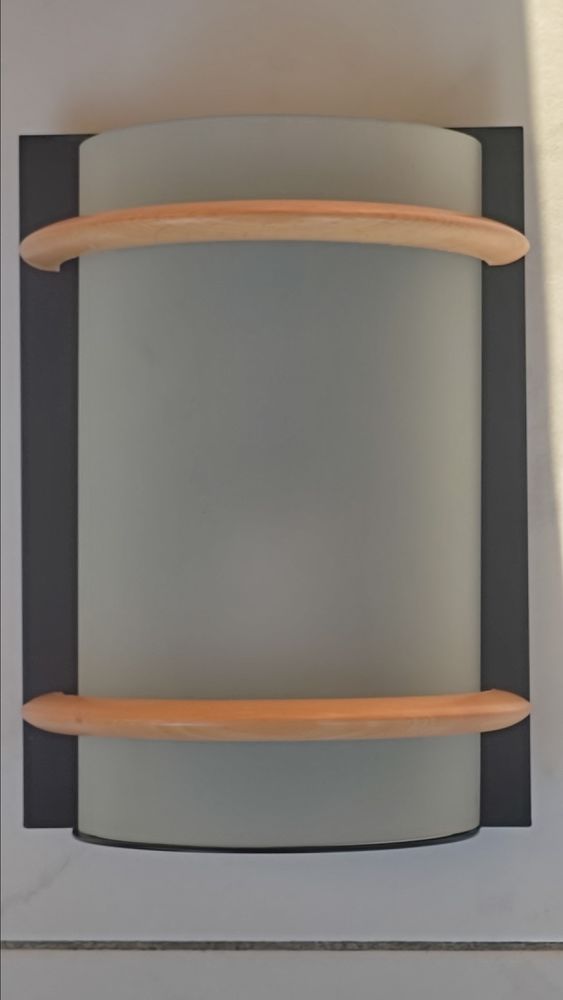 Applique murale verre m�tal bois 5 Lomme (59)