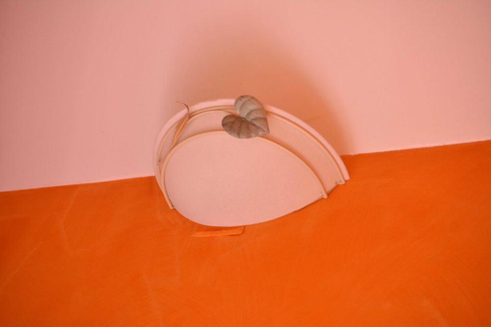 Lot d'une applique et d'un plafonnier assortis 20 Gurmen�on (64)