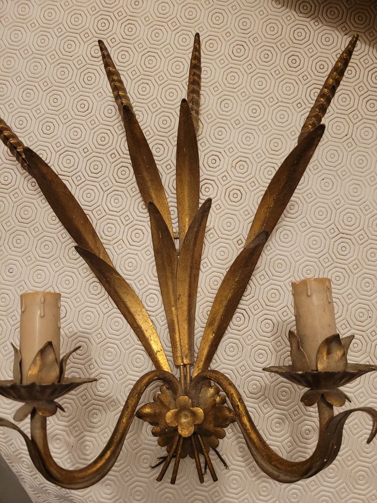 Applique vintage aux �pis de bl�s 100 Cahors (46)