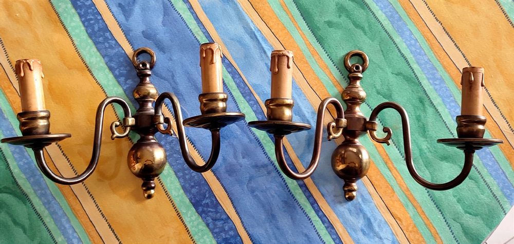 Appliques Bougeoirs Laiton 20 Aix-en-Provence (13)