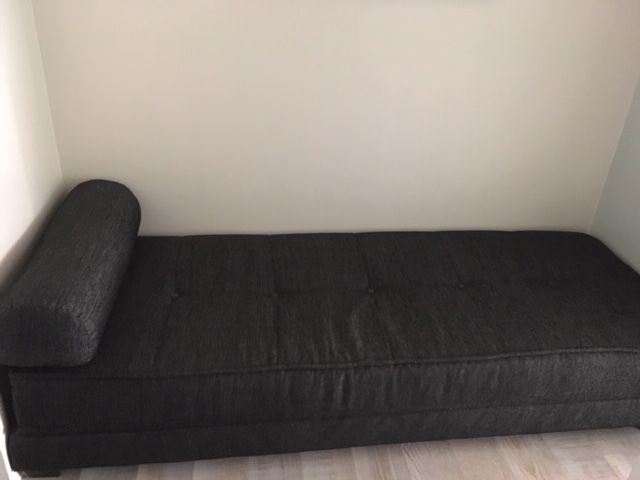 Lit d'appoint ou lit cabine tissus noir 60 Arcachon (33)