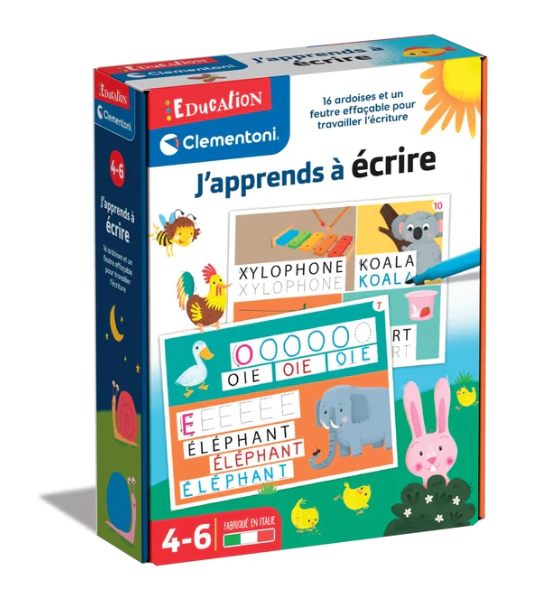 j'apprends � �crire  - Clementoni 5 Beauchamp (95)