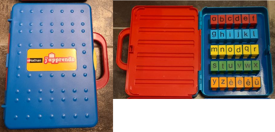 J apprends � lire et J apprends � compter, 2 valises, � part 5 Beauchamp (95)