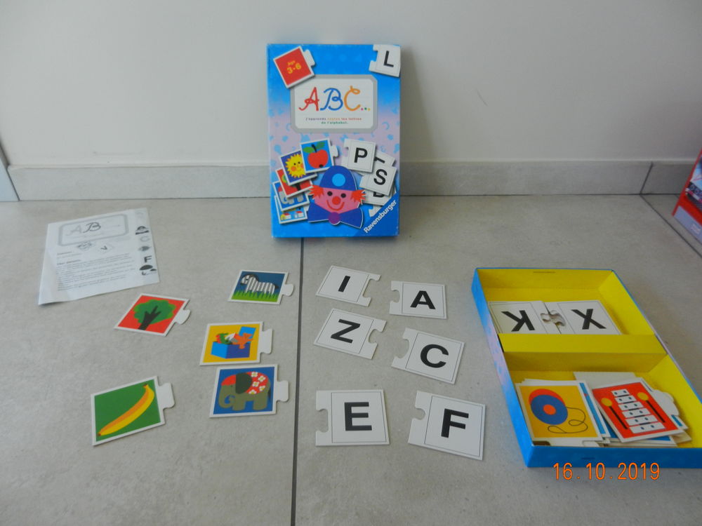 Jeu ABC  j'apprends toutes les lettres de l'alphabet  4 Revonnas (01)